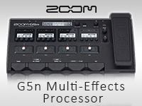 ZOOM最新マルチエフェクター「G5n」登場