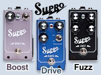SUPROよりコンパクトエフェクターが遂に登場！