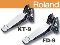 ROLANDより静粛性を極限まで高めたトリガー・ペダルKT-9、FD-9が登場