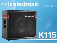 TC ELECTRONICより新型ベース用キャビネット「K115」が登場！