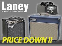 世界的人気アンプブランドLaneyの製品を大幅値下げ！