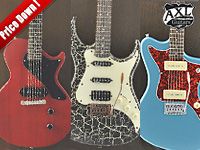 AXL GUITARSブランド大幅値下げ！