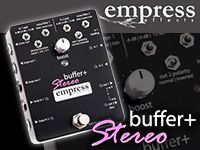 Empress effectsから、最上級のギター用I/Oシステムが登場！
