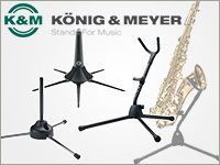 K&Mの管楽器用スタンド本日入荷！