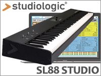 Studio Logicより88鍵盤のMIDIキーボード「SL88 STUDIO」が登場！