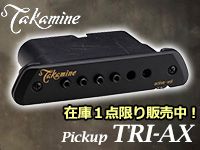 TAKAMINEのピックアップ「TRI-AX」在庫１点限り販売中！
