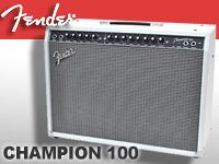 純白のボディに身を包んだFENDER/CHAMPION 100が入荷！
