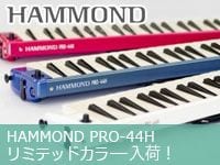 新発売のHammond44リミテッドカラーモデル入荷！