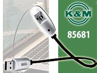 K&MのUSBライト「85681」好評発売中！