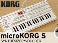 KORGの新シンセ「microKORG S」入荷！