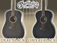 MARTIN Xシリーズの「ブラック」カラー入荷！