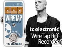 ペダル型リフレコーダー TC ELECTRONIC/WireTap Riff Recorder がまもなく入荷！