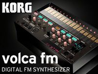 KORGのガジェット系シンセvolca fm入荷！