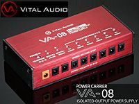 VITAL AUDIO発のパワーサプライ第二弾「POWER CARRIER VA-08」登場！！