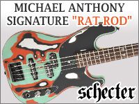 SCHECTERのマイケル・アンソニーモデル入荷！