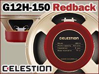 CELESTION新商品発表「G12H-150 Redback」!!