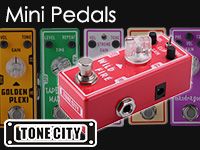 ミニペダルの決定版「TONE CITY」発売開始！