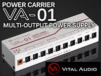 大人気のVITAL AUDIOパワーサプライに「POWER CARRIER VA-01」が新登場！