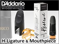 Daddario Woodwinds「Hリガチャー」「マウスピース」取扱開始！