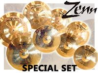 ZENNシンバルにお得なスペシャルセットが登場！