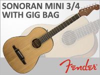 FENDER人気のSONORANにミニアコ登場！