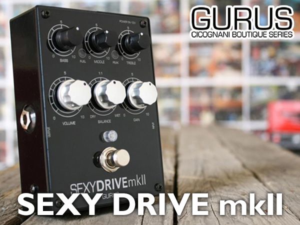 GurusよりSEXY DRIVE mkII登場！！