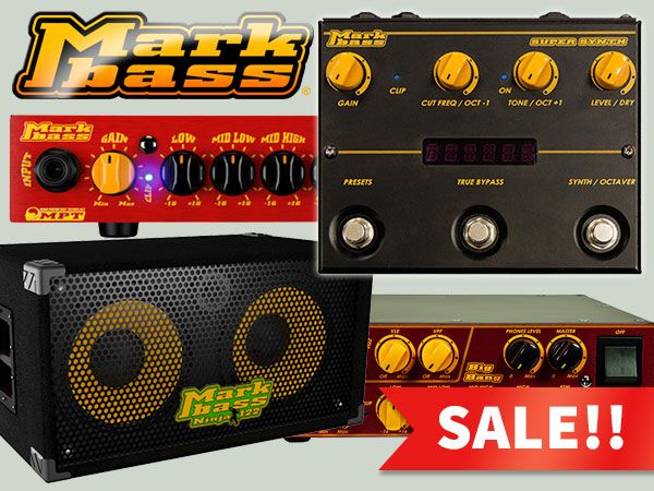 ベーシスト必見！【MARKBASS】特価品入荷！