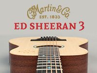 マーティンよりEd Sheeran ÷ Signature Editionアコギ！