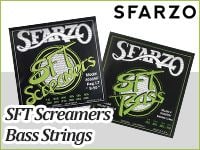 【Sfarzo/SFT Screamers Bass Strings】取扱開始！