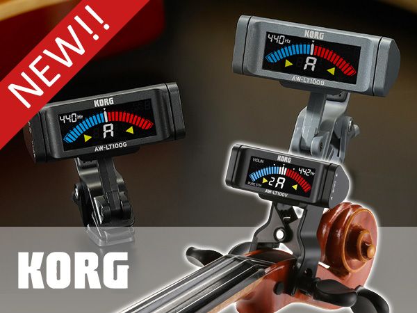 KORGの大人気クリップチューナーに新モデルが登場！