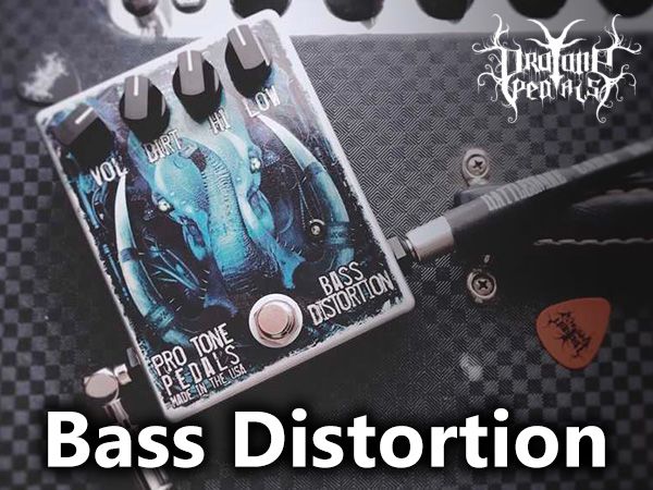 ベーシスト必見！【Pro Tone Pedals/Bass Distortion】取扱開始！