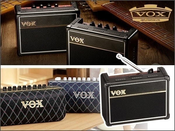 VOXより新アンプ、ポータブルラジオが登場！