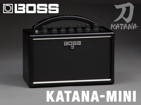 本格的なサウンドのバッテリー駆動アンプKATANA-MINI登場！