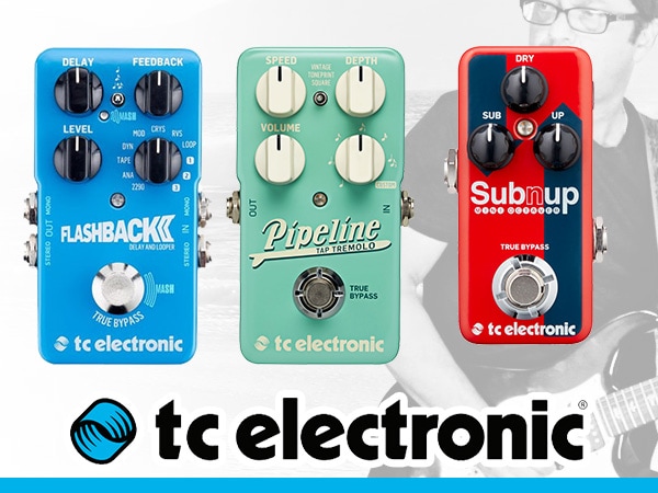 TC ELECTRONICのエフェクト・ペダル新製品を発売