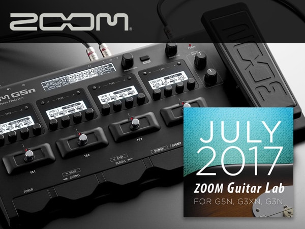 ZOOM専用アプリ『Guitar Lab』アップデート！