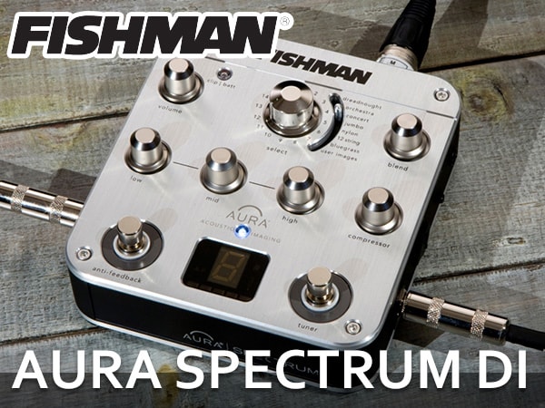 アコギ用プリアンプ/DI「AURA SPECTRUM DI」入荷！
