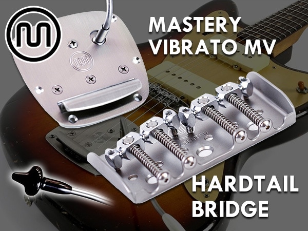 MASTERY BRIDGEよりの新作ギター用ブリッジ、アームキャップが登場！