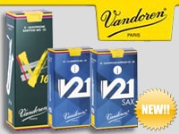 Vandoren 木管リード新製品登場！