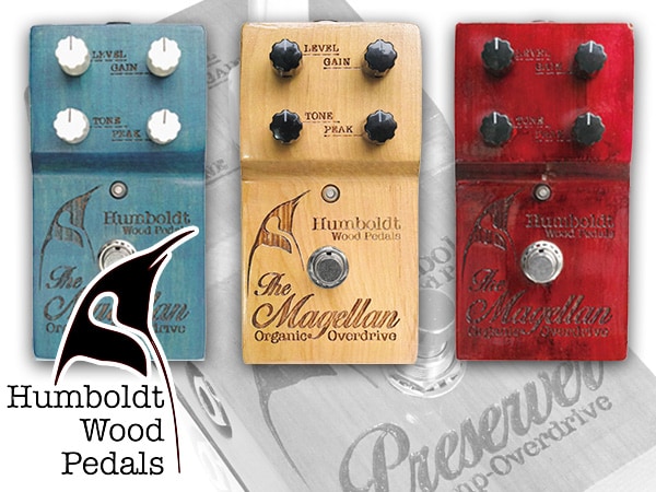 Humboldt Wood Pedalsより2機種のドライブペダルが登場！