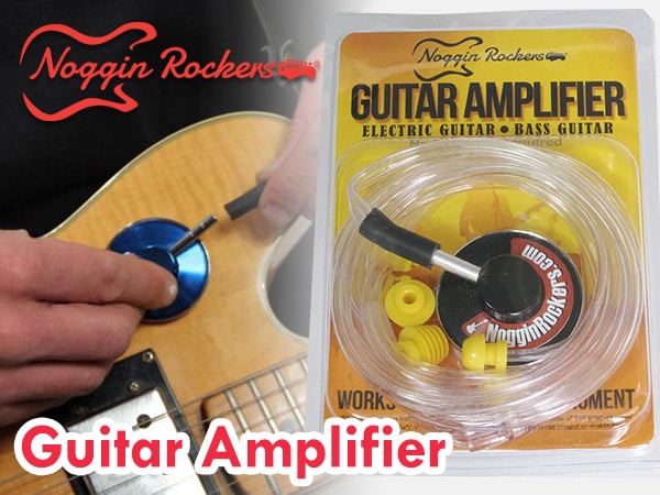 電池不要のギター/ベース用アンプ「Noggin Rockers/Guitar Amplifier」新登場！