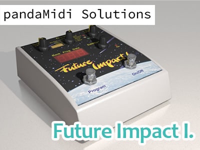 ベース用シンセサイザーpandaMidi Solutions『Future Impact I.』入荷！