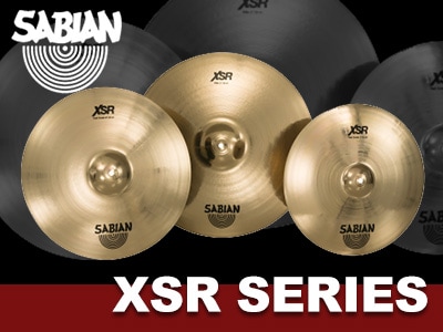 SABIAN XSRシリーズシンバルに新モデル登場！
