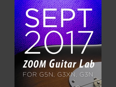 ZOOM専用アプリ『Guitar Lab』アップデート！