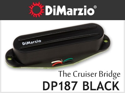 シングルサイズハムバッカーDIMARZIO/DP187 BLACKを限定特価で販売中！