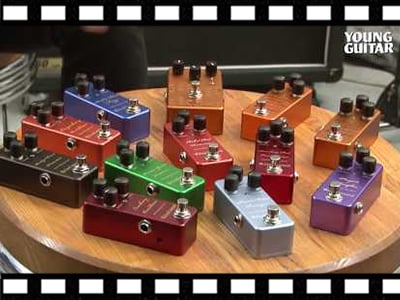 ヤング・ギター誌にてOne Control歪みペダル特集！