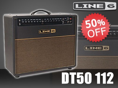 ギターアンプLINE6 / DT50 112が衝撃の大特価!!