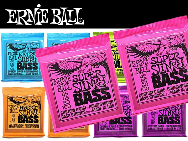 ERNIEBALLベース弦のお得なツインパック販売開始！