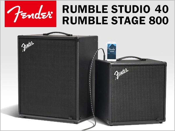 FENDER次世代のベースアンプ新登場！