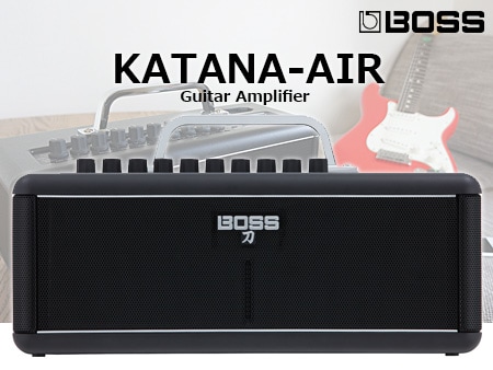 世界初の完全ワイヤレスアンプ「BOSS/KATANA-AIR」待望の入荷！