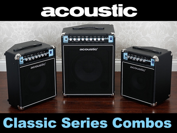 ACOUSTIC ベース用コンボアンプ 新登場！